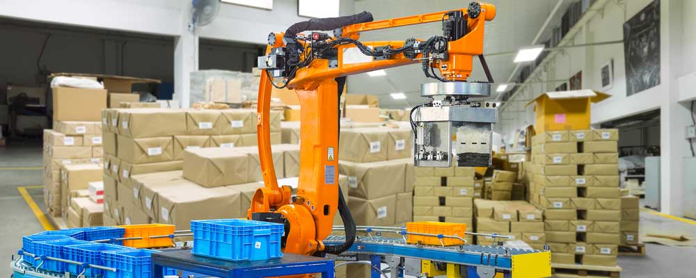 Rotary Encoder Material Handling and Logistics Applications
